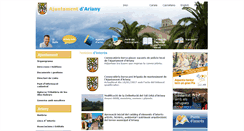 Desktop Screenshot of ajariany.net